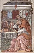 Saint Augustine Sandro Botticelli